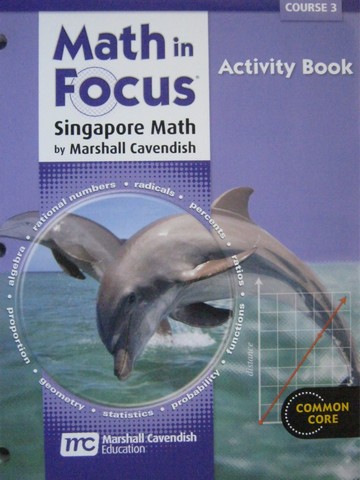 (image for) Math in Focus Course 3 Common Core Activity Book TE (TE)(P)