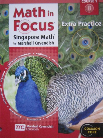 (image for) Math in Focus Course 1B Common Core Extra Practice (P) by Wah