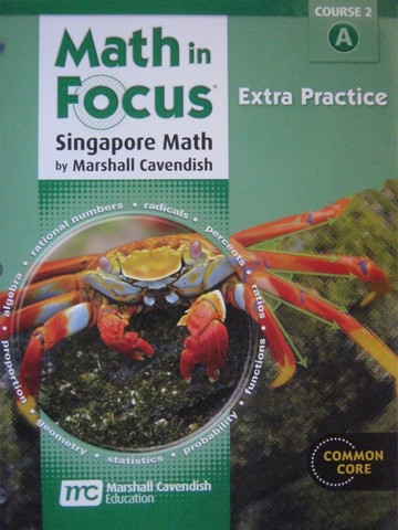 (image for) Math in Focus Course 2A Common Core Extra Practice (P) by Lai,