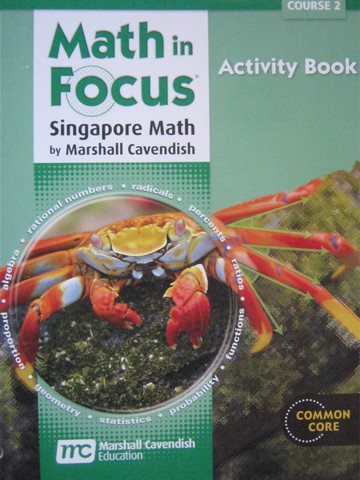 (image for) Math in Focus Course 2 Common Core Activity Book TE (TE)(P)
