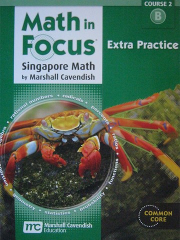 (image for) Math in Focus Course 2B Common Core Extra Practice (P) by Lai,