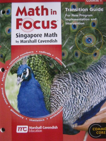 (image for) Math in Focus Course 1 Common Core Transition Guide (P)