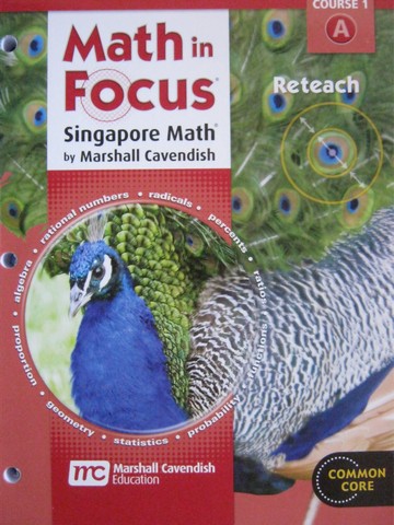 (image for) Math in Focus Course 1A Common Core Reteach (P) by Ramakrishnan