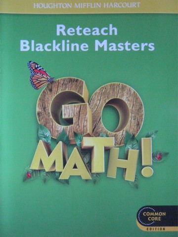 (image for) Go Math! 1 Common Core Reteach Blackline Masters (P)