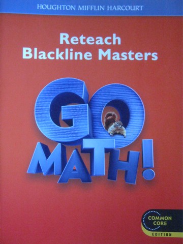 (image for) Go Math! 2 Common Core Reteach Blackline Masters (P)