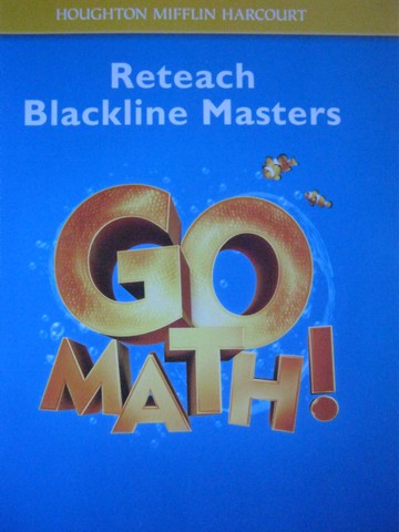 (image for) Go Math! K Common Core Reteach Blackline Masters (P)