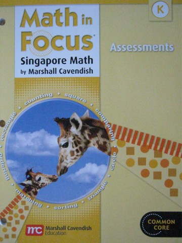 (image for) Math in Focus K Common Core Assessments (P) by Pamela Sharpe