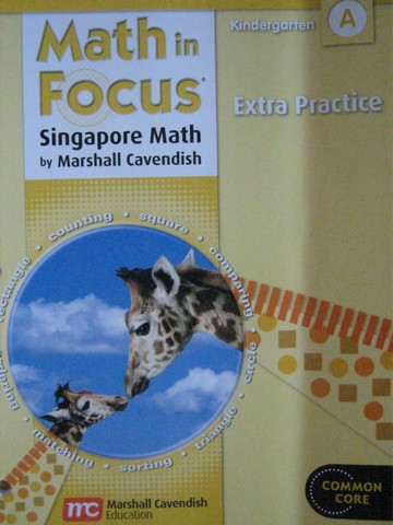 (image for) Math in Focus KA Common Core Extra Practice (P) by Sharpe,