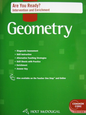 (image for) Geometry Common Core Are You Ready? (P)