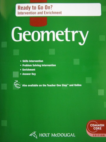 (image for) Geometry Common Core Ready to Go On? (P)