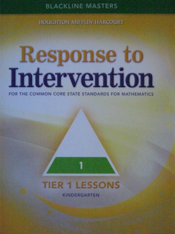 (image for) Response to Intervention K Tier 1 Lessons BLM (P)