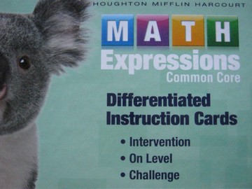 (image for) Math Expressions Common Core 1 Differentiated Instruction (Box)