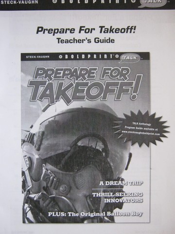 (image for) Boldprint Prepare for Takeoff! TG (TE)(P)