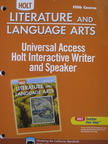 (image for) Interactive Writer & Speaker 5th Course (CA)(P)
