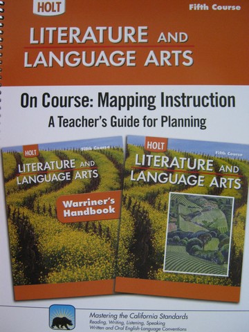 (image for) Literature & Language Arts On Course 5th Course (CA)(TE)(Spiral)