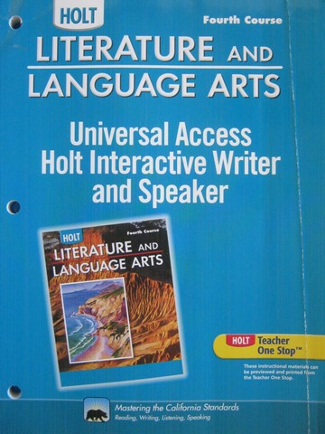 (image for) Interactive Writer & Speaker 4th Course (CA)(P)