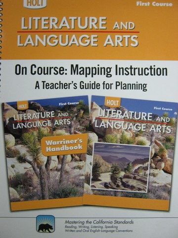 (image for) Literature & Language Arts On Course 1st Course (CA)(TE)(P/Spiral)