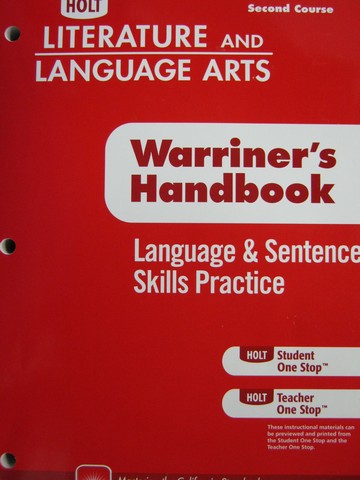 (image for) Language & Sentence Skills Practice 2nd Course (CA)(P)