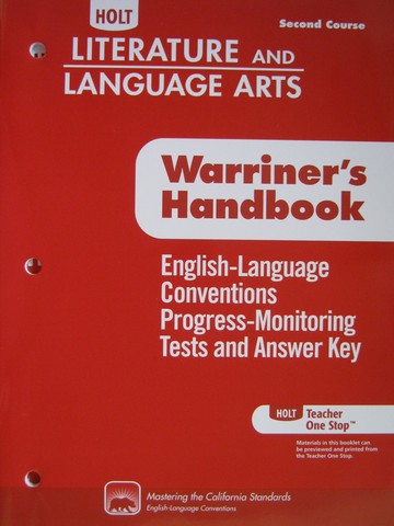 (image for) EL Conventions Progress-Monitoring Tests 2nd Course (CA)(P)