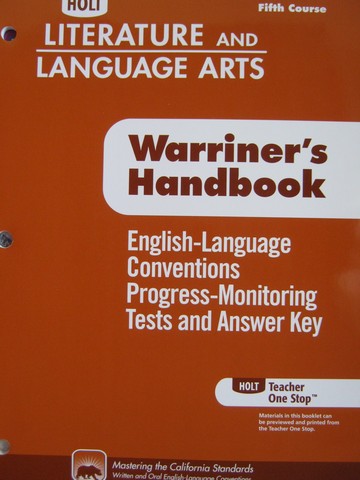 (image for) English-Language Progress-Monitoring Tests 5th Course (CA)(P)