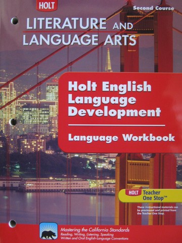 (image for) ELD Language Workbook 2nd Course (CA)(P)