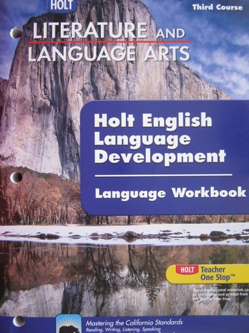 (image for) ELD Language Workbook 3rd Course (CA)(P)