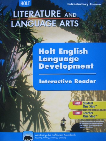 (image for) ELD Interactive Reader Introductory Course (CA)(P)
