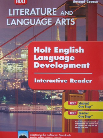 (image for) ELD Interactive Reader 2nd Course (CA)(P)