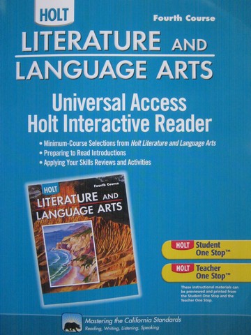 (image for) Literature & Language Arts 4th Course Interactive Reader (CA)(P)