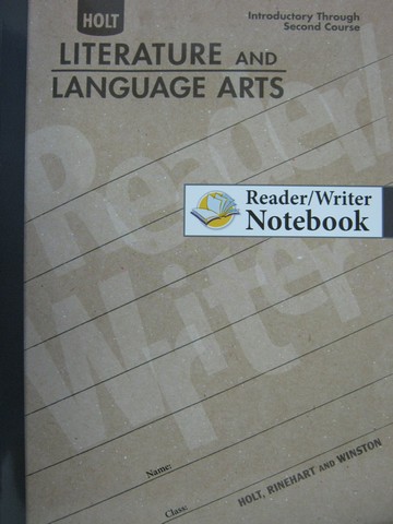 (image for) Reader/Writer Notebook Introductory-2nd Course (P)