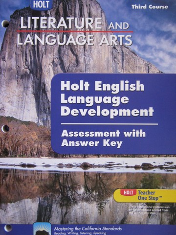 (image for) ELD Assessment with Answer Key 3rd Course (CA)(P)
