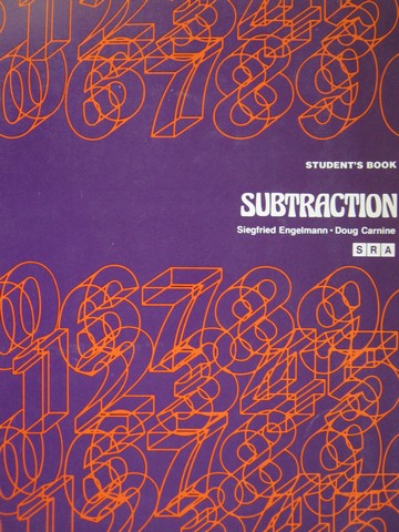 (image for) Corrective Mathematics Subtraction Student's Book (P)