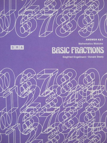 (image for) Mathematics Modules Basic Fractions Answer Key (P) by Engelmann,