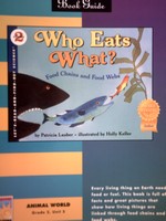 (image for) Book Guide for Who Eats What? (P)