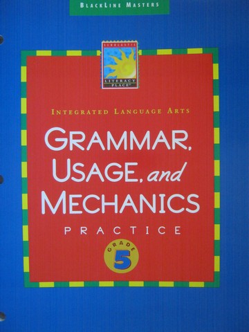 (image for) Literacy Place 5 Grammar Usage & Mechanics Practice BLM (P)