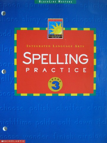 (image for) Literacy Place 3 Spelling Practice BLM (P)