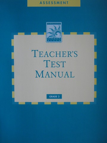 (image for) Literacy Place 3 Teacher's Test Manual (TE)(P)