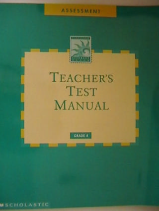 (image for) Literacy Place 4 Teacher's Test Manual (TE)(P)