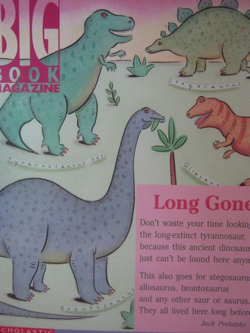(image for) Big Book Magazine Long Gone (P)(Big) by Mary Pearce