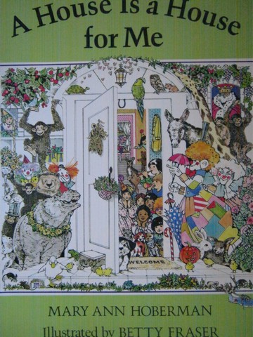 (image for) A House Is a House for Me (P)(Big) by Mary Ann Hoberman