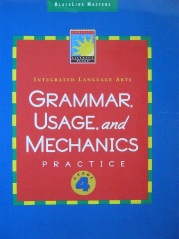 (image for) Literacy Place 4 Grammar Usage & Mechanics Practice BLM (P)