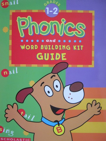 (image for) Phonics & Word Building Kit Guide Grades 1-2 (P)