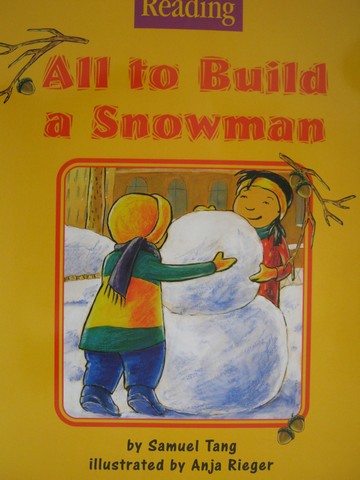 (image for) Reading K All to Build A Snowman (P)(Big) by Samuel Tang