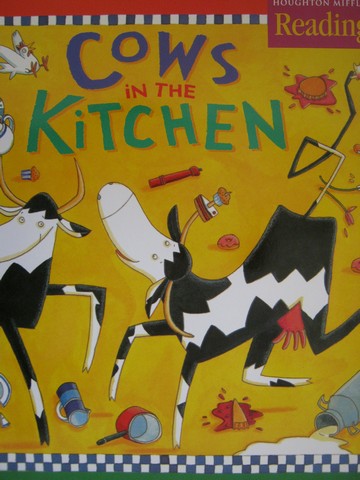 (image for) Reading K Cows in the Kitchen (P)(Big) by June Crebbin - Click Image to Close