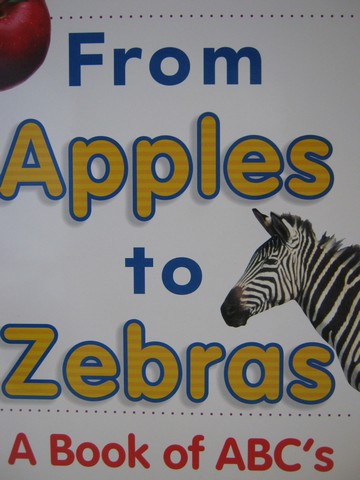 (image for) Reading K From Apples to Zebra A Book of ABC's (Spiral)(Big)
