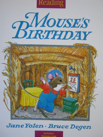 (image for) Reading K Mouse's Birthday (P) by Jane Yolen