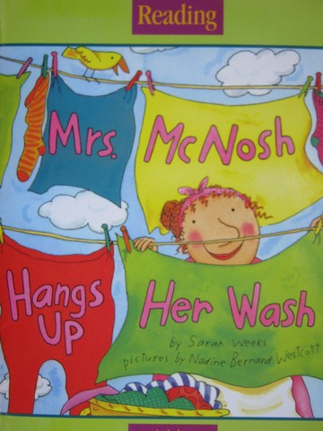 (image for) Reading K Mrs. McNosh Hangs Up Her Wash (P) by Sarah Weeks