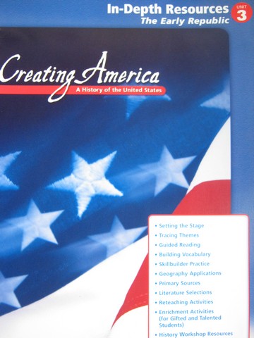 (image for) Creating America In-Depth Resources Unit 3 (P)
