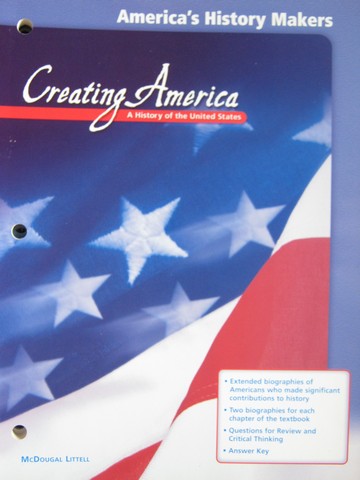 (image for) Creating America America's History Makers (P)