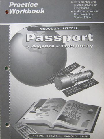 (image for) Passport to Algebra & Geometry Practice Workbook (P)